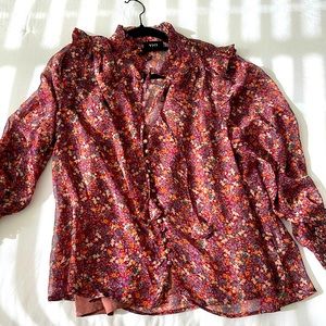 Vici Floral Blouse